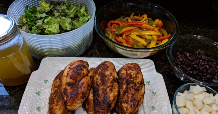 Fajita Chicken Salad